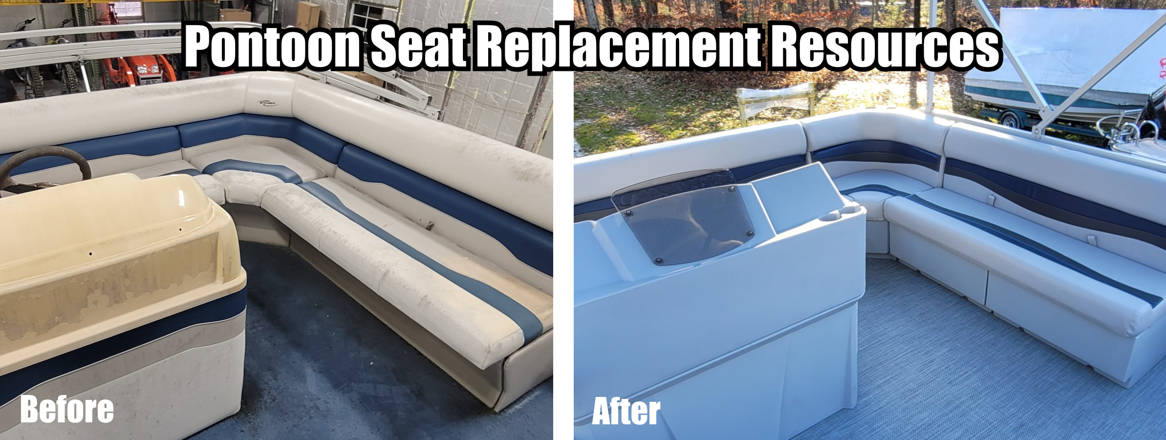 Guide to pontoon seat restoration